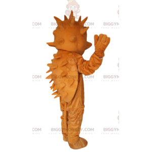 Velmi vtipný kostým maskota hnědého ježka BIGGYMONKEY™. Kostým