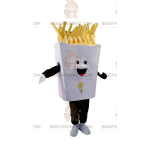 Costume de mascotte BIGGYMONKEY™ de barquette de frites très