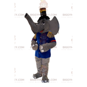 BIGGYMONKEY™ Costume da mascotte Abito da marcia con elefante