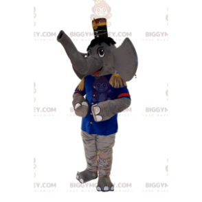 Traje de mascota BIGGYMONKEY™ Vestido de marcha de elefante