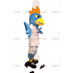 BIGGYMONKEY™ Costume da mascotte Aquila azzurra in