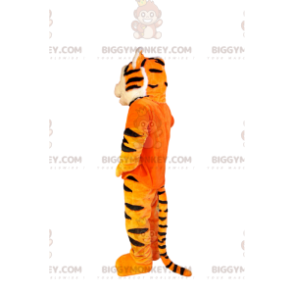 Costume de mascotte BIGGYMONKEY™ de tigre trop mignon avec un