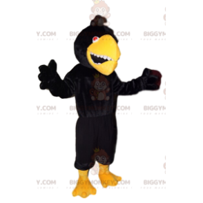 Kostým maskota BIGGYMONKEY™ velmi agresivního orla se žlutým