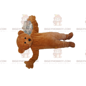 Traje de mascote BIGGYMONKEY™ de ursinho marrom realmente fofo.