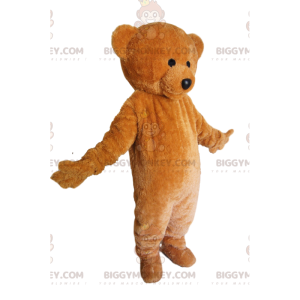 Traje de mascote BIGGYMONKEY™ de ursinho marrom realmente fofo.