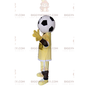 Disfraz de mascota de personaje BIGGYMONKEY™ con cabeza de
