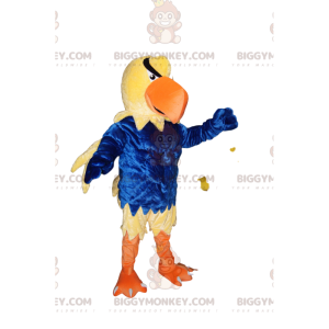 Black golden eagle BIGGYMONKEY™ mascot costume. Golden eagle costume.