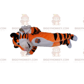 Disfraz de mascota Tigre muy entusiasta BIGGYMONKEY™. traje de