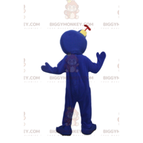 Costume de mascotte BIGGYMONKEY™ de petit pingouin bleu