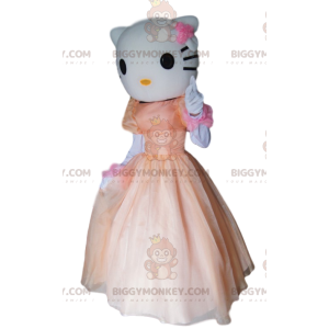 Disfraz de mascota BIGGYMONKEY™ de Hello Kitty, la gata blanca