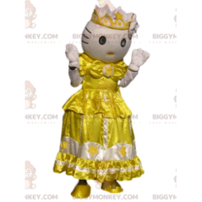 Costume de mascotte BIGGYMONKEY™ de Hello Kitty, la chatte avec