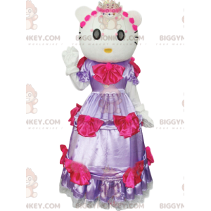 Costume de mascotte BIGGYMONKEY™ de Hello Kitty, la chatte avec