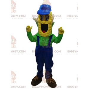 Costume de mascotte BIGGYMONKEY™ de maïs amusant avec une