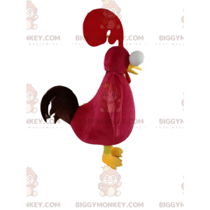 Costume da Mascotte Gallo Rosso BIGGYMONKEY™, con un bellissimo