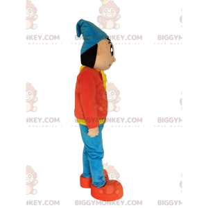 Noddy Charakter BIGGYMONKEY™ Maskottchenkostüm. Noddy-Kostüm -