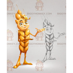 Στολή μασκότ με Giant Yellow Corn Cob BIGGYMONKEY™ -