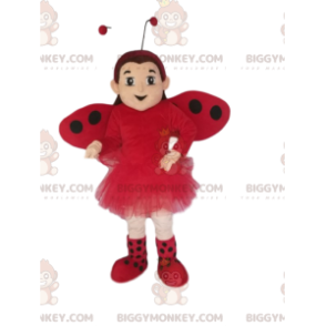 BIGGYMONKEY™ mascottekostuum voor klein meisje met schattig
