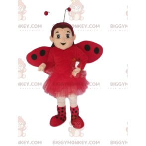 Costume de mascotte BIGGYMONKEY™ de petite fille avec une jolie