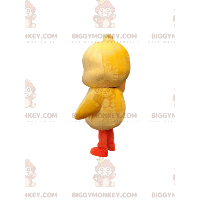 Muy lindo disfraz de mascota de pollito amarillo BIGGYMONKEY™.