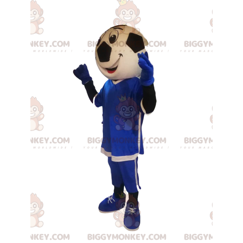 Costume de mascotte BIGGYMONKEY™ de personnage avec une tête de