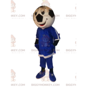 Costume de mascotte BIGGYMONKEY™ de personnage avec une tête de