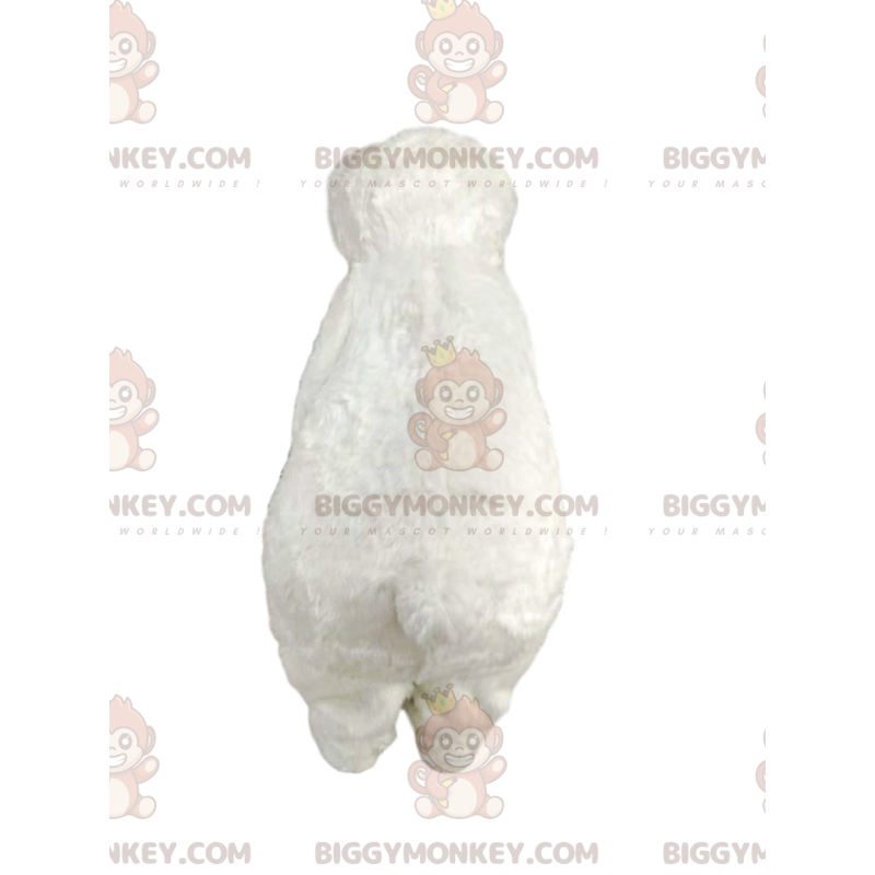Słodki kostium maskotki misia polarnego BIGGYMONKEY™. Kostium