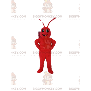 Costume de mascotte BIGGYMONKEY™ de fourmi rouge. Costume de