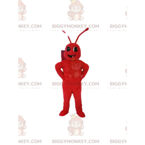 Kostým maskota Červeného mravence BIGGYMONKEY™. kostým mravence