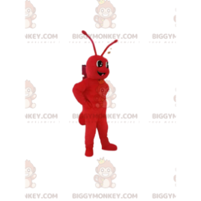 Red Ant BIGGYMONKEY™ Mascot Costume. ant costume –