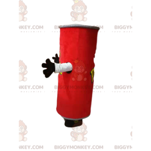 Kostium maskotki BIGGYMONKEY™, czerwone pudełko z przystawkami.