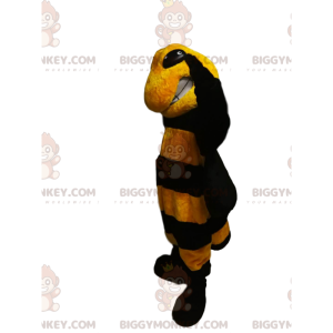 Costume de mascotte BIGGYMONKEY™ de guêpe agressive. Costume de