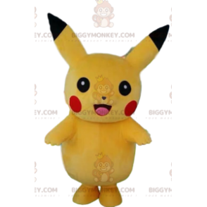 Pikachun, söpön Pokemon-hahmon, BIGGYMONKEY™ maskottiasu -