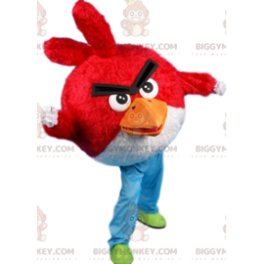Κόκκινη στολή μασκότ BIGGYMONKEY™, The Angry Bird Bird -