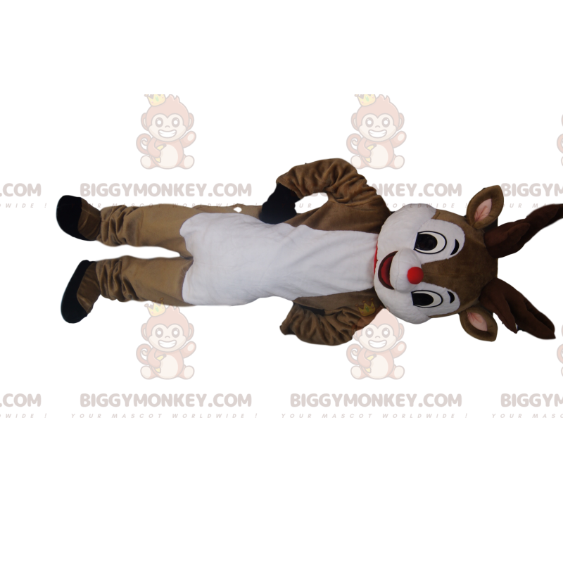 BIGGYMONKEY™ Mascot Costume of Happy Little Reindeer with a