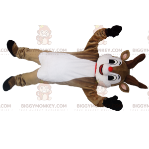 Costume de mascotte BIGGYMONKEY™ de petit renne joyeux avec un