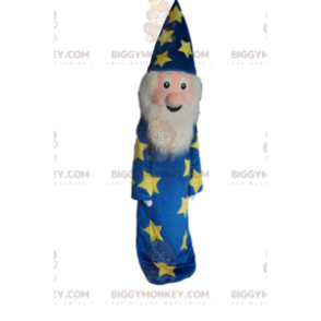 Costume de mascotte BIGGYMONKEY™ de Merlin l'Enchanteur super