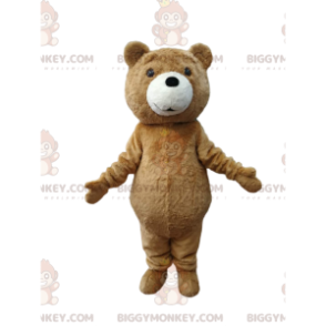 Brown Cub BIGGYMONKEY™ Mascot Costume. Brown bear costume -