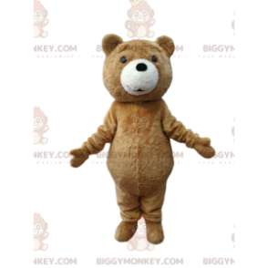 Brązowy kostium maskotki BIGGYMONKEY™. Kostium niedźwiedzia