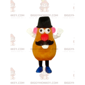 BIGGYMONKEY™ costume mascotte del famoso Mr. Potato Head. Mr