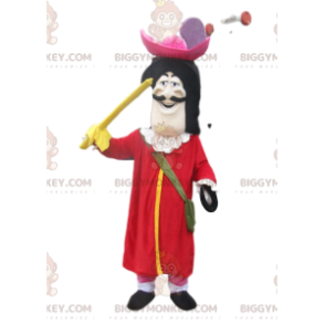 Captain Hook BIGGYMONKEY™ maskotkostume. Kaptajn Hook kostume -