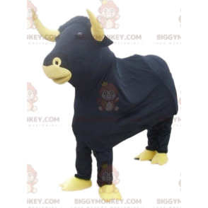 Black Bull BIGGYMONKEY™ Mascot Costume. bull costume –