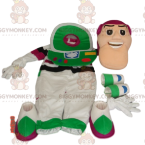 Costume de mascotte BIGGYMONKEY™ de cosmonaute. Costume de