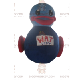 Disfraz inflable de mascota de pato morado BIGGYMONKEY™.