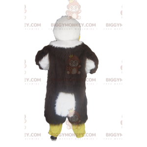 Golden eagle BIGGYMONKEY™ mascot costume with beautiful