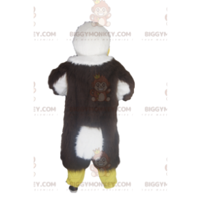 Costume da mascotte BIGGYMONKEY™ dell'aquila reale con un