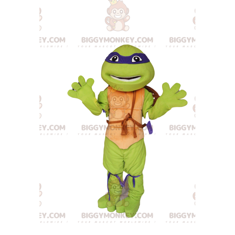 Costume da mascotte BIGGYMONKEY™ di Donatello - La famosa