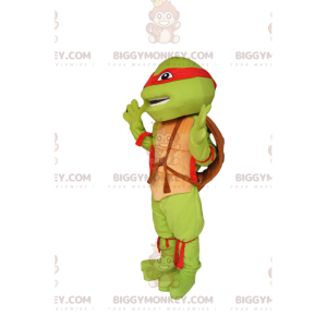 Raphaels BIGGYMONKEY™ Maskottchenkostüm – die fabelhafte Ninja