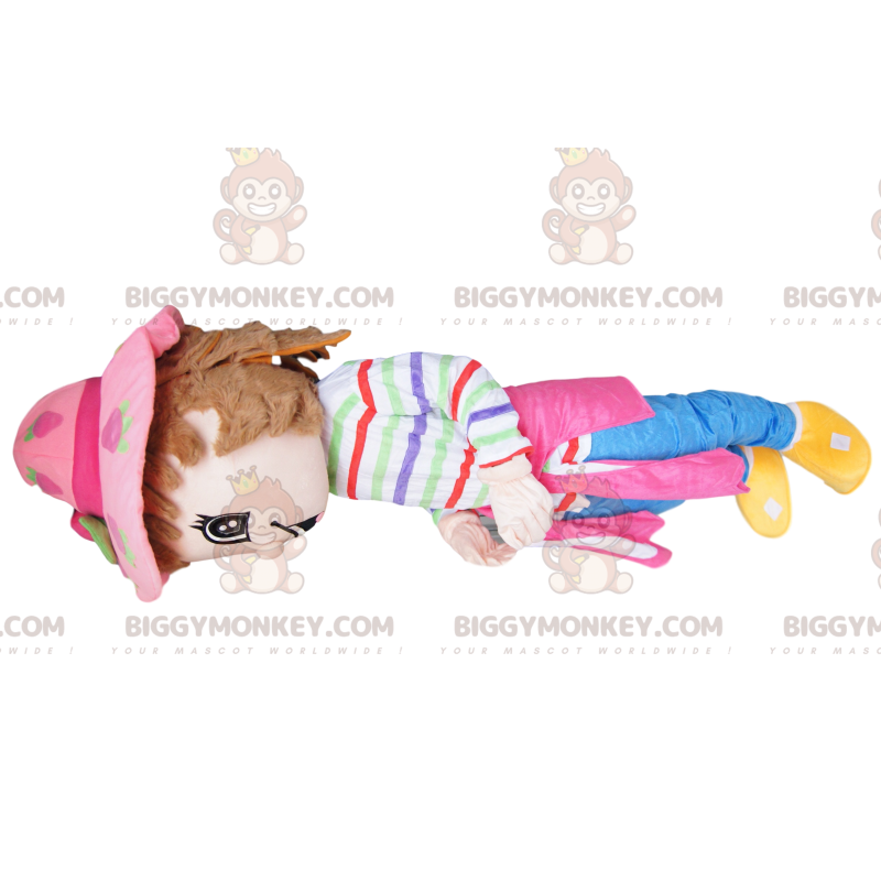 Costume da mascotte per bambina civettuola BIGGYMONKEY™ - Con