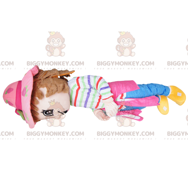 Flirtatious Little Girl BIGGYMONKEY™ Mascot Costume - With Cute