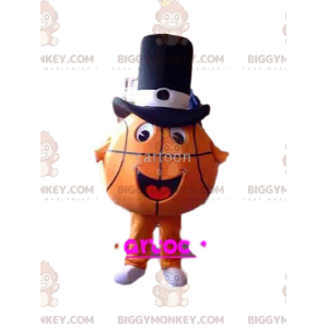 Basketbal BIGGYMONKEY™ mascottekostuum met hoge hoed -